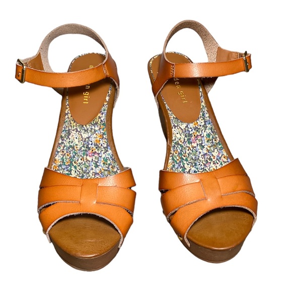 Madden Girl Cindiee Cognac Platform High Heel Sandals - Picture 2 of 6